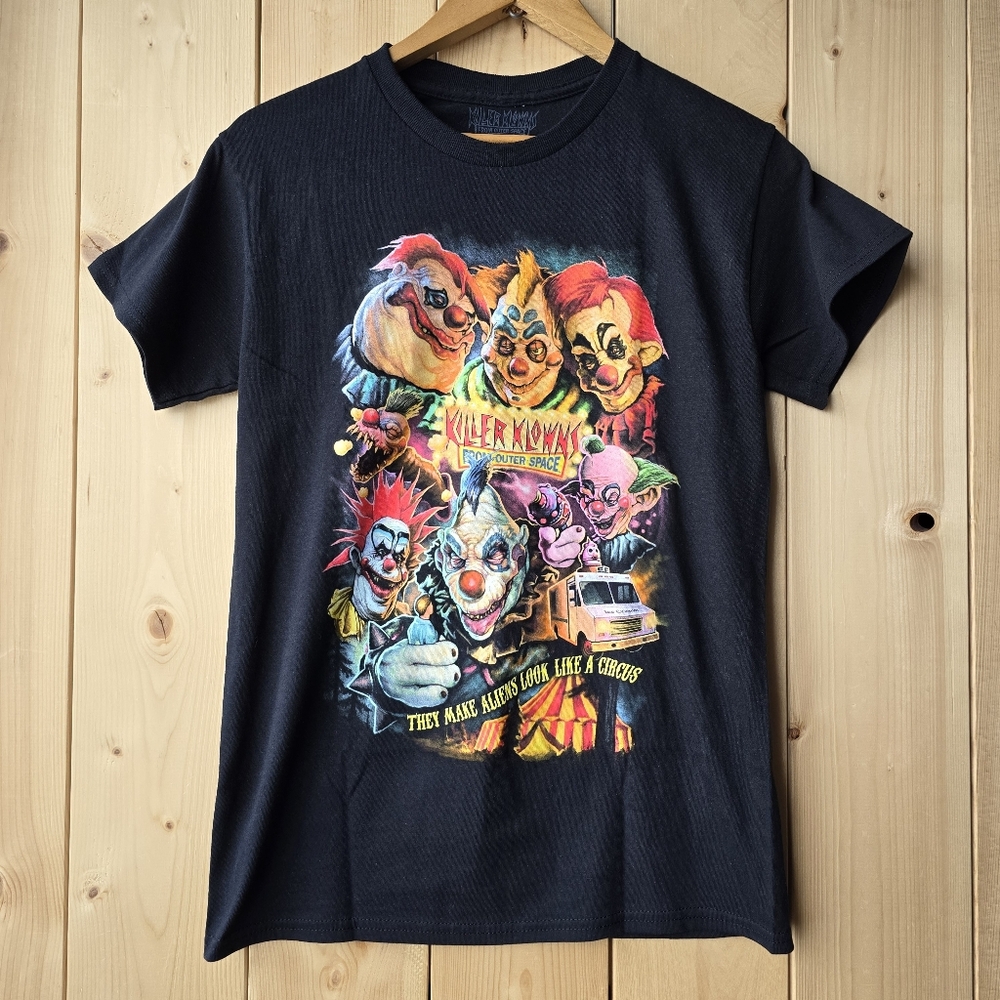 Killer Klowns From Outer Space Graphic T Shirt Mens Small Halloween